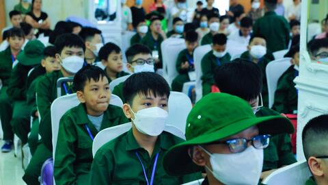 Khai giảng ‘Học kỳ trong Quân đội 2022 – Những bước chân Phù Đổng’