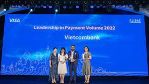 Vietcombank nhận nhiều giải thưởng của Tổ chức thẻ quốc tế Visa