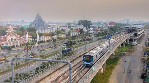 TP.HCM sẽ thực hiện 200 km đường sắt đô thị trong 12 năm