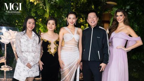 Hoa Hậu Thùy Tiên xuất hiện tại Miss Grand International 2023