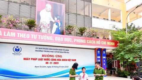 Sáng kiến tuyên truyền ngăn chặn ma túy len lỏi vào học đường