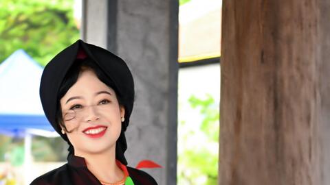 NSND Thúy Hường hát quan họ trong "Của ngon vật lạ"