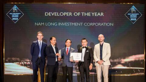 Tập đoàn Nam Long là "Nhà phát triển bất động sản của năm 2023"