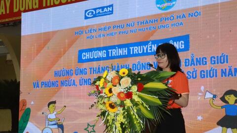 Thúc đẩy bình đẳng giới cho phụ nữ và trẻ em gái