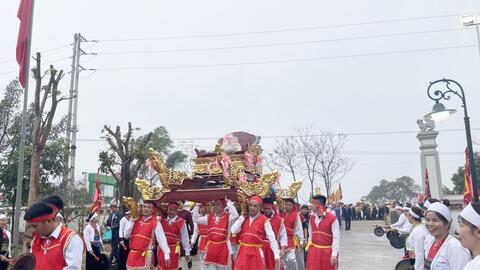 Ba Vì: Tích cực chuẩn bị cho Lễ hội Tản viên Sơn Thánh