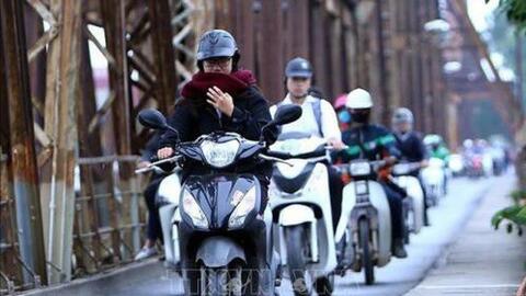 Thủ đô Hà Nội trời rét đậm