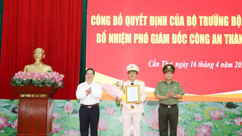 Chủ tịch Cần Thơ bổ nhiệm 3 phó giám đốc sở