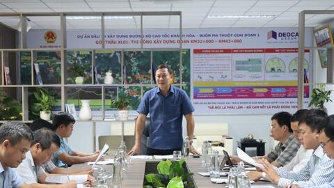 Khẩn trương đẩy nhanh tiến độ cao tốc Khánh Hòa – Buôn Ma Thuột