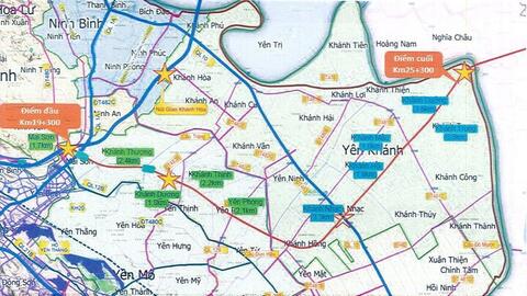 Đầu tư gần 7.000 tỷ đồng cho khoảng 25 km cao tốc 4 làn xe tại Ninh Bình