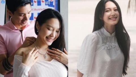 "Hot mom" Doãn Hải My bị nhận xét mặt vỡ nét sau sinh, liền tung bộ ảnh cực xinh bên Văn Hậu