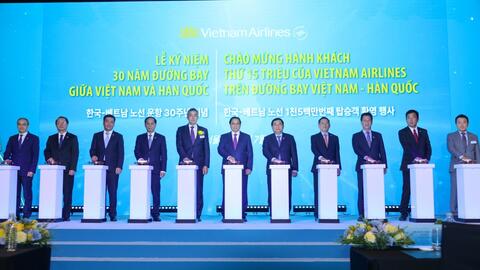 Hàng không đóng vai trò cầu nối quan trọng thúc đẩy quan hệ Việt Nam - Hàn Quốc