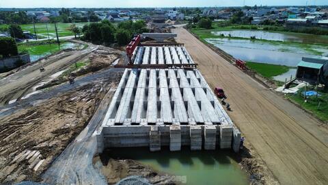 Long An hết tốc lực để kết nối Vành đai 3 TPHCM với cao tốc Bến Lức - Long Thành