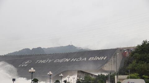 6 hồ thủy điện lớn của miền Bắc đóng toàn bộ các cửa xả lũ