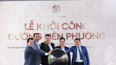 Khởi công xây dựng đường Liên Phường và cầu bắc qua rạch Mương Kinh