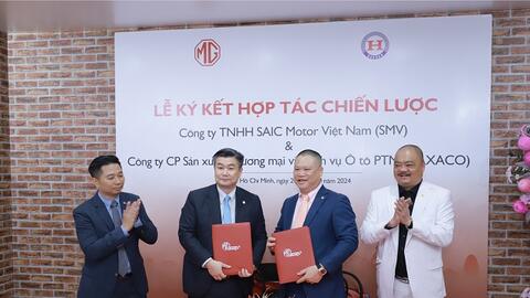 Haxaco và SAIC Motor ký hợp tác chiến lược, muốn đẩy mạnh doanh số xe MG 