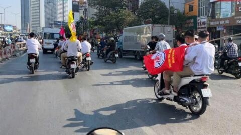 Xác minh nhóm học sinh vi phạm giao thông trong sáng 20/11