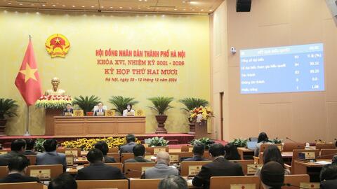 Hà Nội thông qua quy định thực hiện vùng phát thải thấp