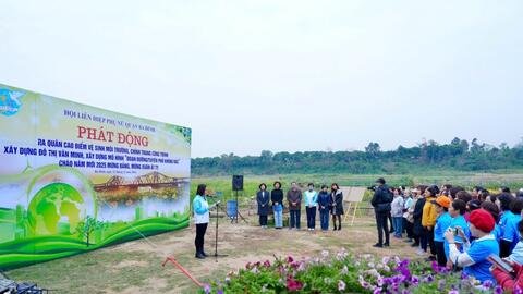 Ra quân cao điểm vệ sinh môi trường, chỉnh trang đô thị văn minh