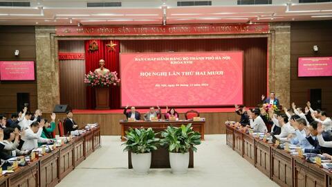 BCH Đảng bộ TP Hà Nội bàn việc thực hiện Nghị quyết số 18-NQ/TƯ