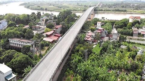 Hải Dương sắp có thêm cầu vượt sông Sặt