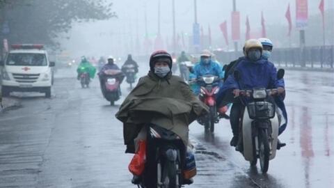 Ngày 21/2: Bắc Bộ mưa phùn, Nam Bộ ngày nắng