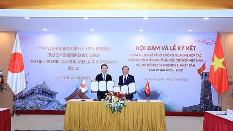 Hà Nội - Fukuoka: Tăng cường hợp tác về y tế chất lượng cao