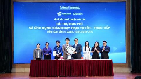 SunUni Academy chủ trì và đồng hành cùng học bổng S-Global 2025