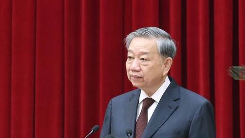 Tổng Bí thư Tô Lâm: Chủ trương sắp xếp còn 34 tỉnh thành, giảm 50% cấp xã