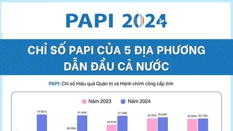 Quảng Ninh dẫn đầu toàn quốc về điểm số PAPI 2024