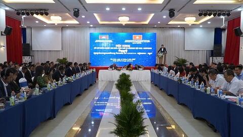 Hội nghị mở lối cho hợp tác sản xuất và logistics Việt Nam-Campuchia bứt phá