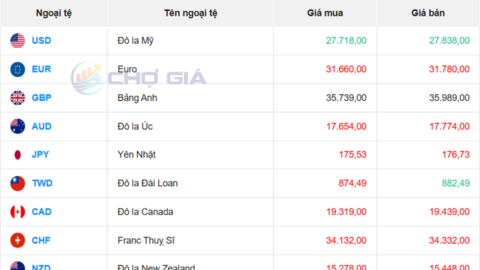 Tỷ giá USD ngày 19/11/2025: Chợ đen vượt 27.800 đồng