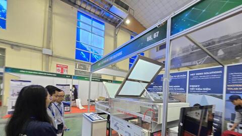 Khai mạc Hội chợ Triển lãm thiết bị tiết kiệm năng lượng và chuyển đổi xanh