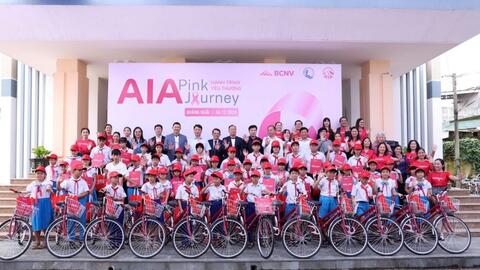 AIA Việt Nam tiếp tục triển khai Chương trình “Hành trình yêu thương” tại Quảng Ngãi