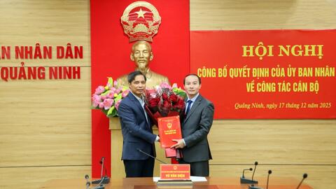 Quảng Ninh có thêm Phó Giám đốc Sở Tài chính