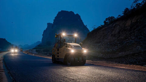 Cao tốc Đồng Đăng - Trà Lĩnh đẹp như tranh vẽ trước ngày "mở lối"