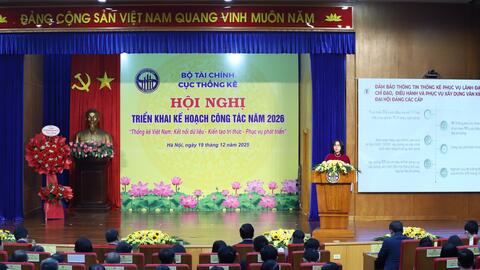 Ngành Thống kê liên tục đổi mới, nâng cao năng lực, hiệu quả công tác
