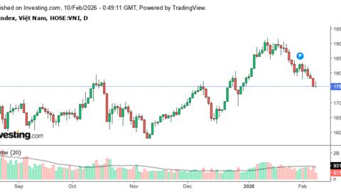 VN-Index lùi để tiến