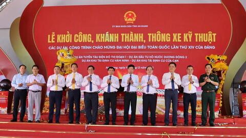 An Giang: Điều chỉnh, bổ sung nguồn vốn đầu tư công hơn 40 dự án