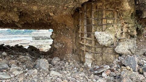 Khẩn trương làm cầu phao qua sông Lô trước 29 Tết Nguyên đán