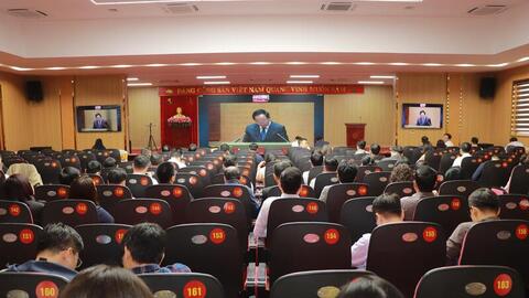 Hội nghị toàn quốc quán triệt Nghị quyết 79 và 80 của Bộ Chính trị tại điểm cầu Bộ Công Thương