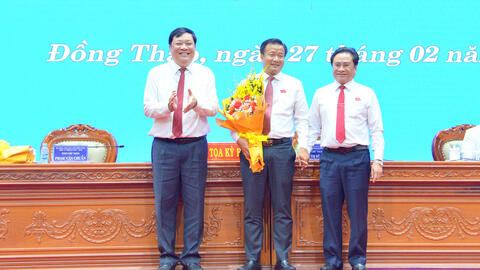 Ông Nguyễn Phước Thiện được bầu giữ chức Phó Chủ tịch UBND tỉnh Đồng Tháp