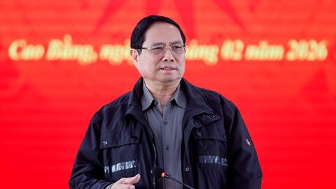 Thủ tướng Phạm Minh Chính chỉ đạo đẩy nhanh hoàn thành hai tuyến cao tốc ở Lạng Sơn, Cao Bằng