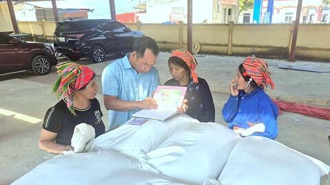 Hoàn thành xuất cấp gạo hỗ trợ nhân dân tỉnh Lai Châu dịp giáp hạt