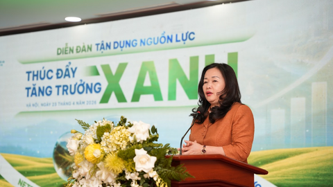 Thúc đẩy tăng trưởng xanh để hiện thực hóa khát vọng 2045