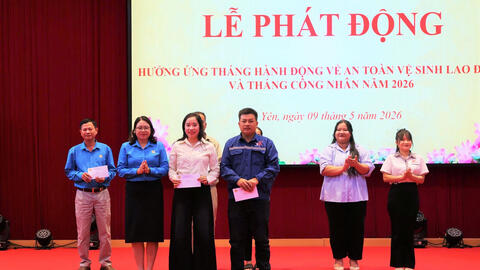 Công đoàn xã Lục Yên vượt 200% chỉ tiêu thành lập công đoàn cơ sở