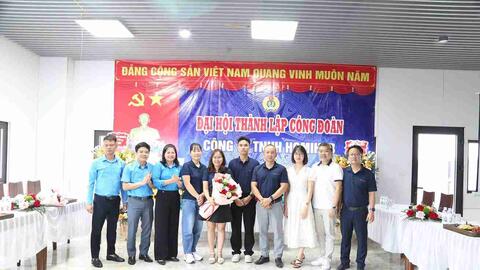 Thành lập thêm 2 Công đoàn cơ sở tại doanh nghiệp ở Hưng Yên