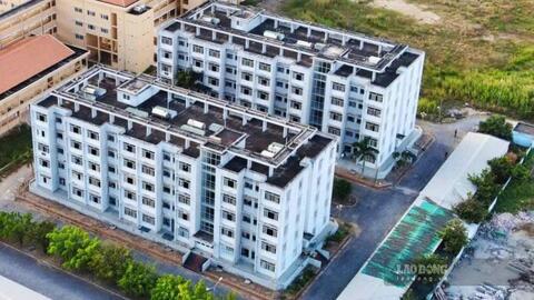 Cận cảnh khu nhà ở sinh viên bỏ hoang tại Cà Mau được điều chuyển cho Đại học Bạc Liêu