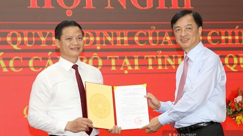 Ông Vương Quốc Tuấn giữ chức Bí thư Tỉnh ủy Quảng Trị