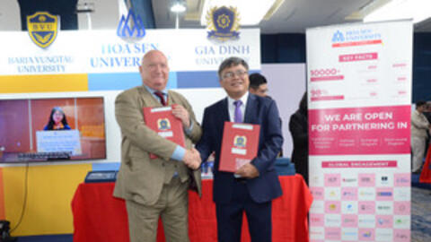 5 trường đại học của Tập đoàn Nguyễn Hoàng ký kết hợp tác với đại học quốc tế