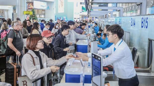 Cận Tết Nguyên đán, nhiều chặng bay cao điểm đã kín tải